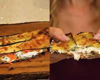 Faço low carb e aprendi a fazer essa tostata de berinjela com uma nutricionista: "Fica fininha e crocante e com recheio cremoso"
