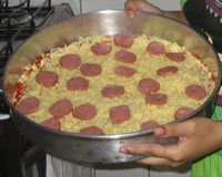 Massa para pizza