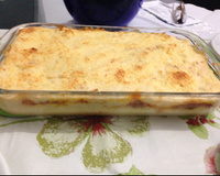 Torta de macaxeira com charque