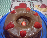 Bolo cavado guloseima