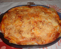 Lasanha de carne moída