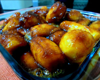 Banana caramelizada (receita simples)