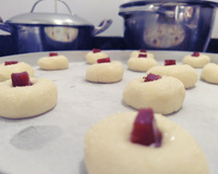 Bolacha de nata com goiabada