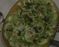 Carpaccio de abobrinha