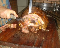 Costela no bafo recheada