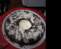 Brigadeirão de microondas