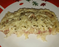 Torta salgada de microondas