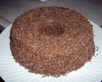 Brigadeirão de microondas