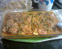 Filé de merluza ao forno