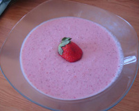 Mousse de morango