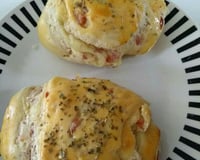 Pão fácil e recheado