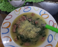 Caldo verde super gostoso