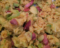 Abobrinha refogada com bacon