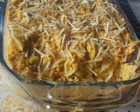 Macarrão com frango na panela de pressão