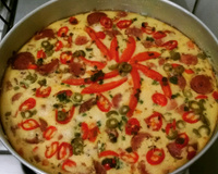 Torta de calabresa deliciosa