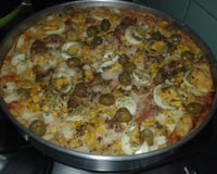 Torta portuguesa de liquidificador