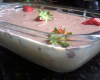 Delicia gelada de morango