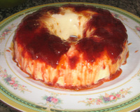 Sorvetão com calda de morango do Lucke