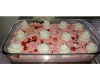 Doce de morango com suspiro