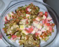 Salada de berinjela no forno