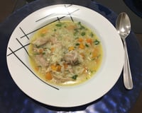 Canja de galinha rápida