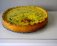 Quiche de espinafre
