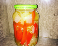 Conserva de pimenta dedo-de-moça