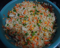 Arroz colorido