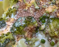 Gratinado de brócolis com batata