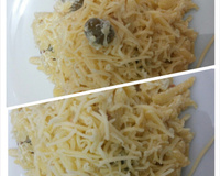 Macarrão à Carbonara (Penne de Arroz)