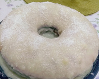 Bolo de coco de liquidificador