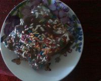 Bolo nega maluca de liquidificador