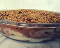 Pavê brasileirinho com brigadeiro