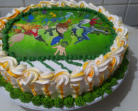 Bolo de aniversário sabor Prestígio