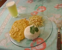 Estrogonofe de frango simples