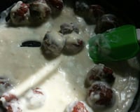Almôndegas de carne com molho