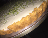 Torta trufada com mousse de limão