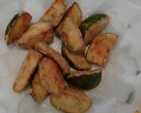 Jiló frito crocante