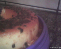 Pudim de maracujá com leite em pó