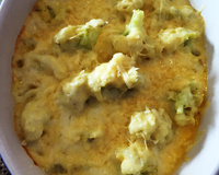 Couve-flor gratinada