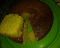 Bolo de milho verde com coco