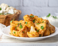 Você nunca mais vai comer couve-flor de outro jeito: crocante, salgadinha, parece um petisco (e faz na airfryer!)