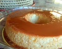 Pudim de leite condensado de fogão