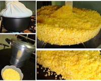 Cuscuz Nordestino no Prato