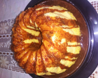 Bolo de cenoura no microondas