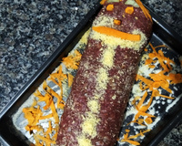 Rocambole de carne moída