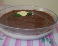 Mousse de banana diet