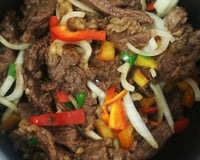 Picadinho de bife de alcatra ou contra filé