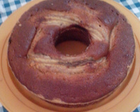 Bolo de banana de liquidificador