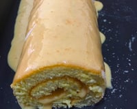 Rocambole de doce de leite